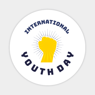 International youth day Magnet